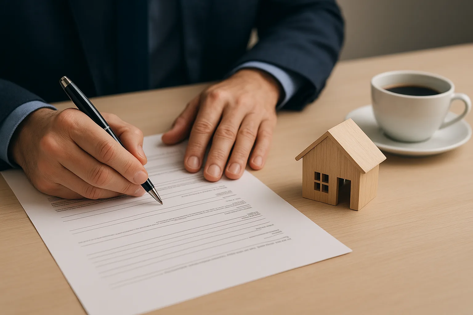 주택금융부채 공제를 신청하기 위해 관련 서류를 꼼꼼히 검토하는 모습입니다.