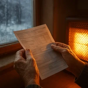 2026년 에너지바우처 신청 가이드: 겨울철 난방비 최대 30만 원 지원받는 법 겨울철 난방비 지원 혜택 고지서를 확인하는 안정감 있는 모습